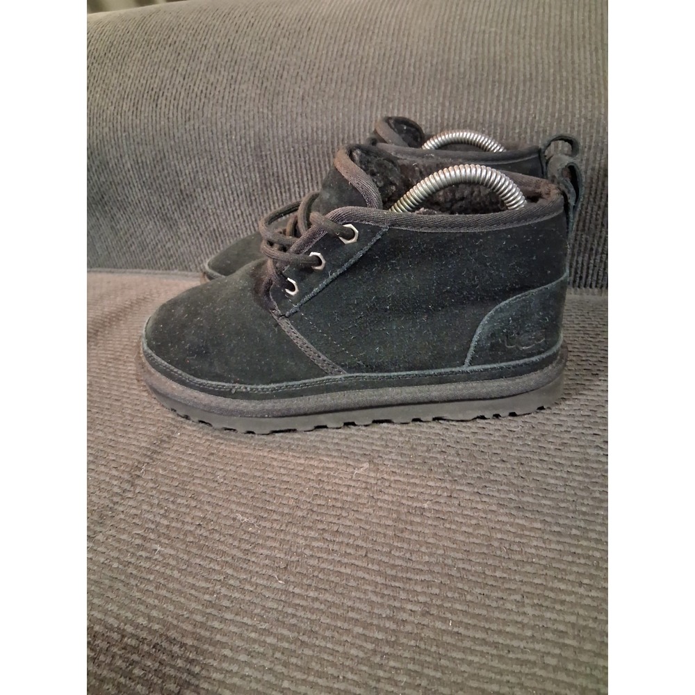 UGG Neumel Black Women's Size 6 Winter Boots Wool Lined